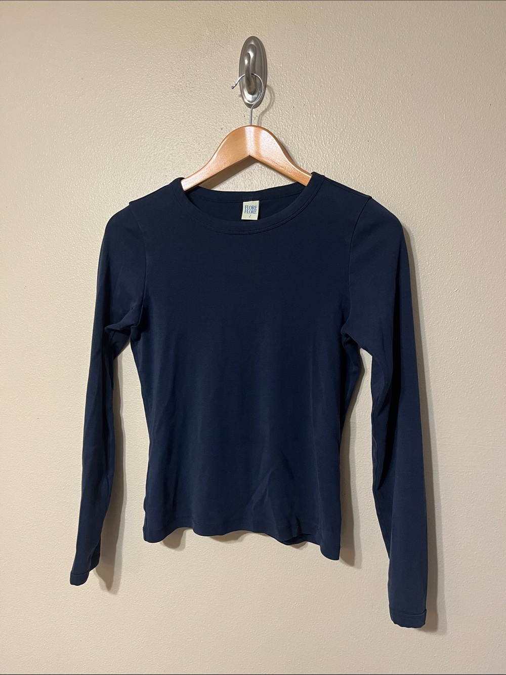 Flore Flore Max Long Sleeve Tee Navy